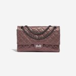 Chanel 255Reissue 226 MetallicLiliac Front  | Sell your designer bag on Saclab.com