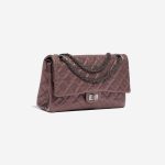 Chanel 255Reissue 226 MetallicLiliac Side Front  | Sell your designer bag on Saclab.com