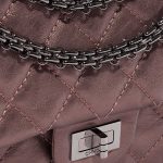 Chanel 255Reissue 226 MetallicLiliac Closing System  | Sell your designer bag on Saclab.com