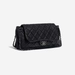 Chanel Timeless Jumbo DarkBlue Side Front  | Sell your designer bag on Saclab.com