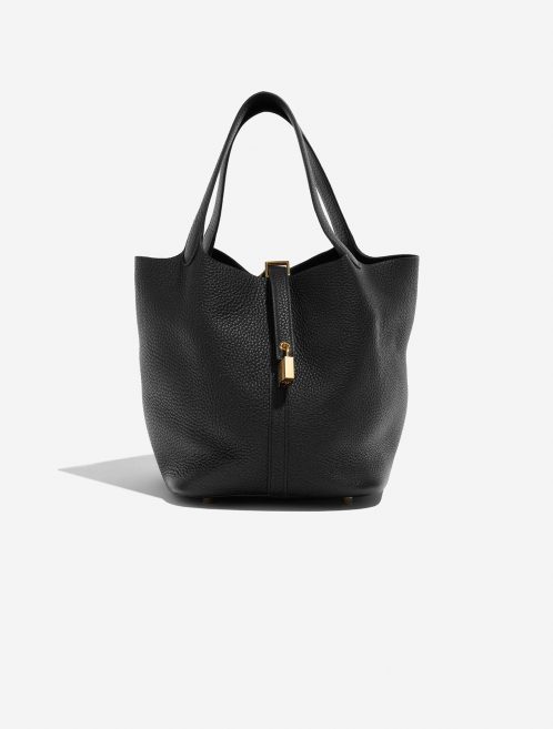 Hermès Picotin 22 Black Front  | Sell your designer bag on Saclab.com