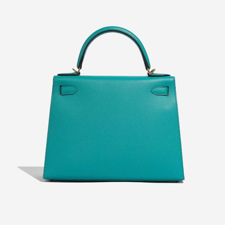 Hermès Kelly 28 BleuPaon Back  | Sell your designer bag on Saclab.com