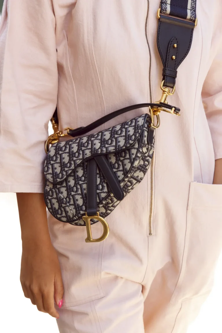 Dior Oblique Saddle bag. Image: Launchmetrics Spotlight