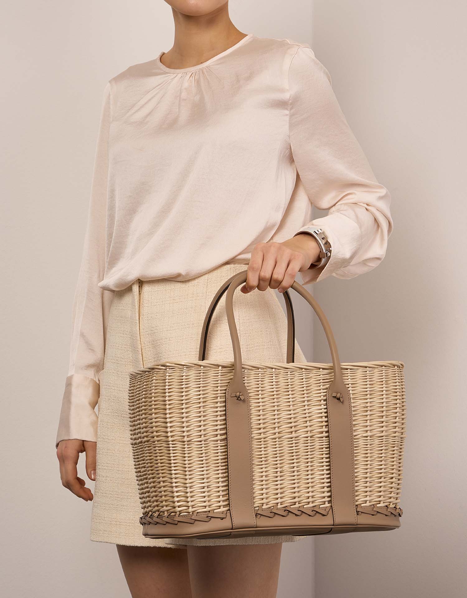 Hermès GardenParty 36 Chai-Beige Sizes Worn | Sell your designer bag on Saclab.com