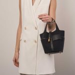Hermès PicotinCargo 18 Black Sizes Worn | Sell your designer bag on Saclab.com