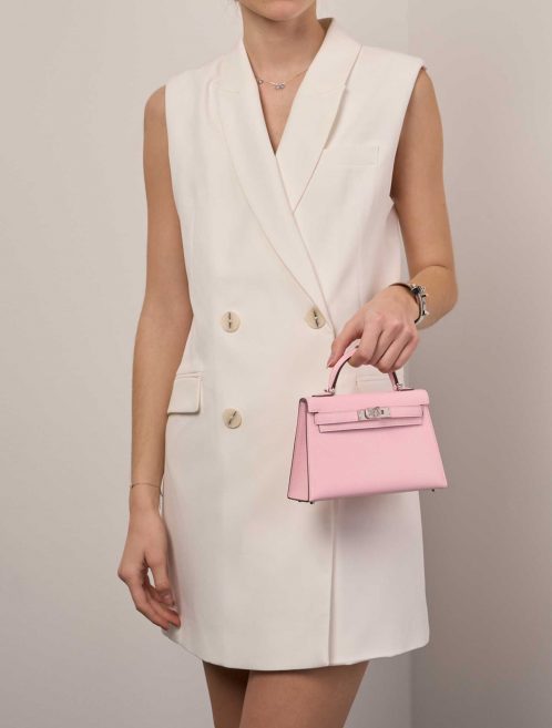 Hermès Kelly Mini RoseSakura 1M | Vendez votre sac de créateur sur Saclab.com