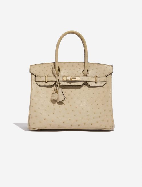 Hermès Birkin 30 Parchemin Front  | Sell your designer bag on Saclab.com