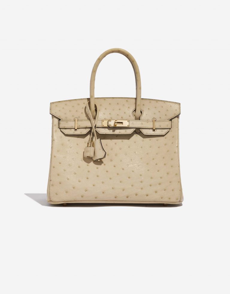 Hermès Birkin 30 Parchemin Front  | Sell your designer bag on Saclab.com