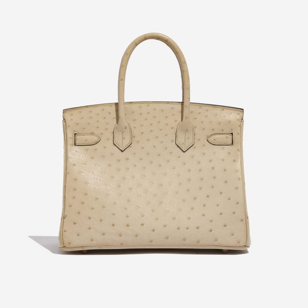 Hermès Birkin 30 Ostrich Parchemin | SACLÀB