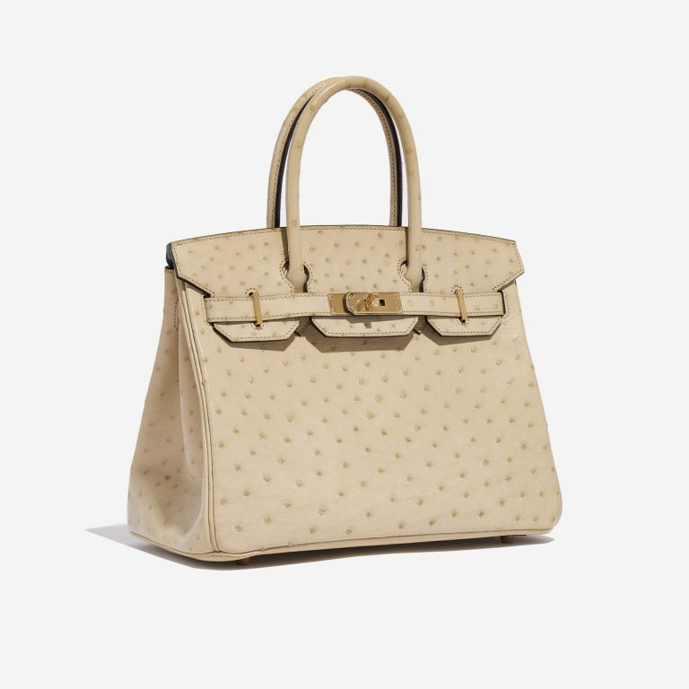 Hermès Birkin 30 Parchemin Side Front | Verkaufen Sie Ihre Designer-Tasche auf Saclab.com