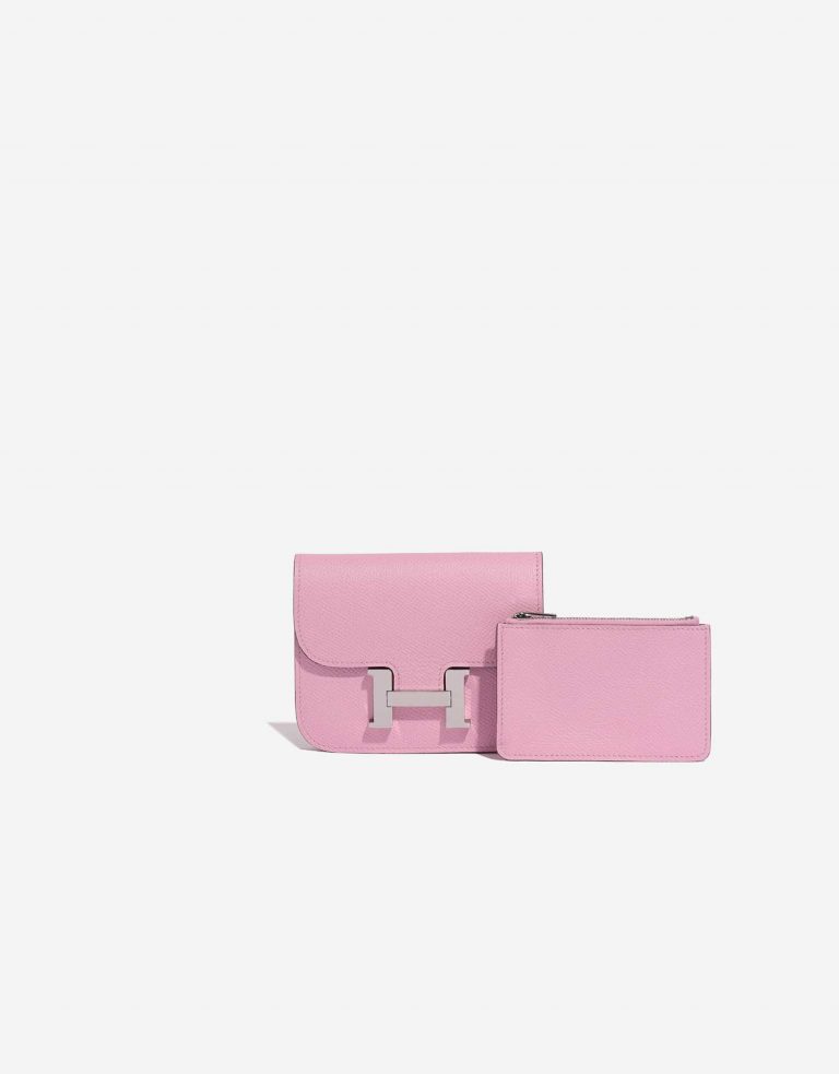 Hermès Constance SlimWallet MauveSilvestre Front | Verkaufen Sie Ihre Designertasche auf Saclab.com