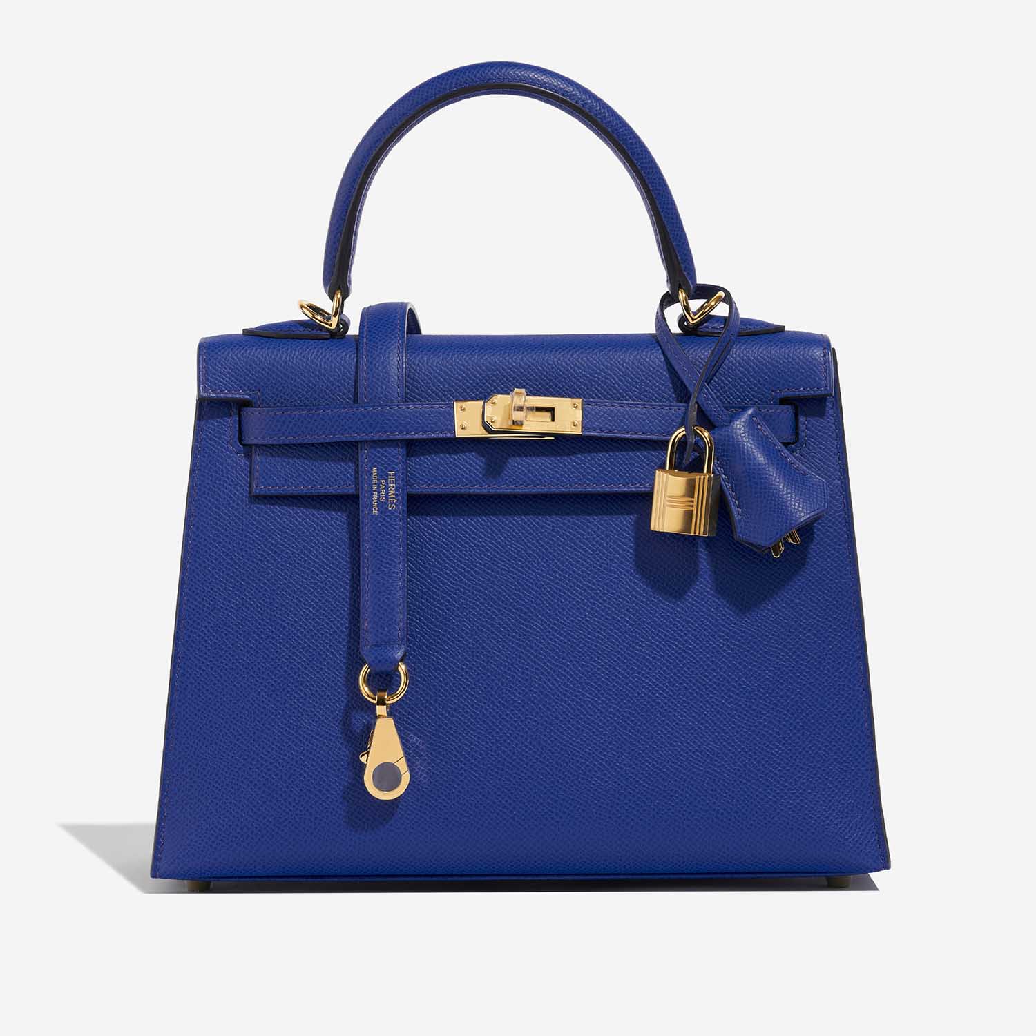 Hermès Kelly 25 BleuRoyal Front | Verkaufen Sie Ihre Designertasche auf Saclab.com