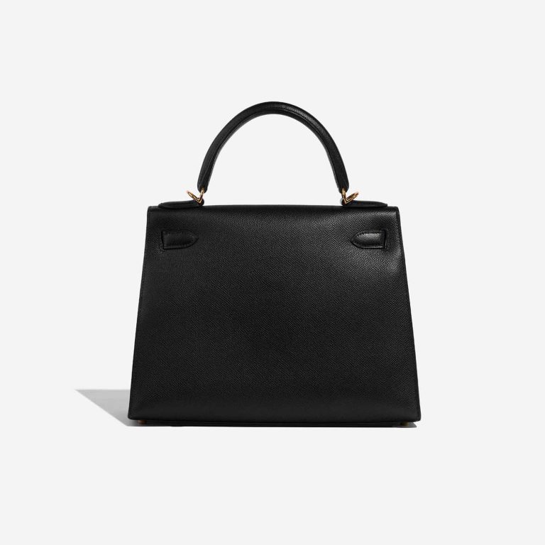 Hermès Kelly 28 Black Back  | Sell your designer bag on Saclab.com