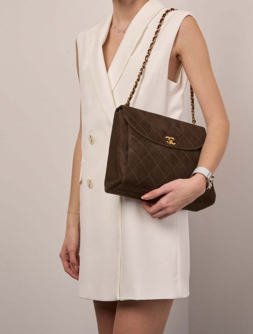 Chanel Timeless Brown Sizes Worn | Sell your designer bag on Saclab.com
