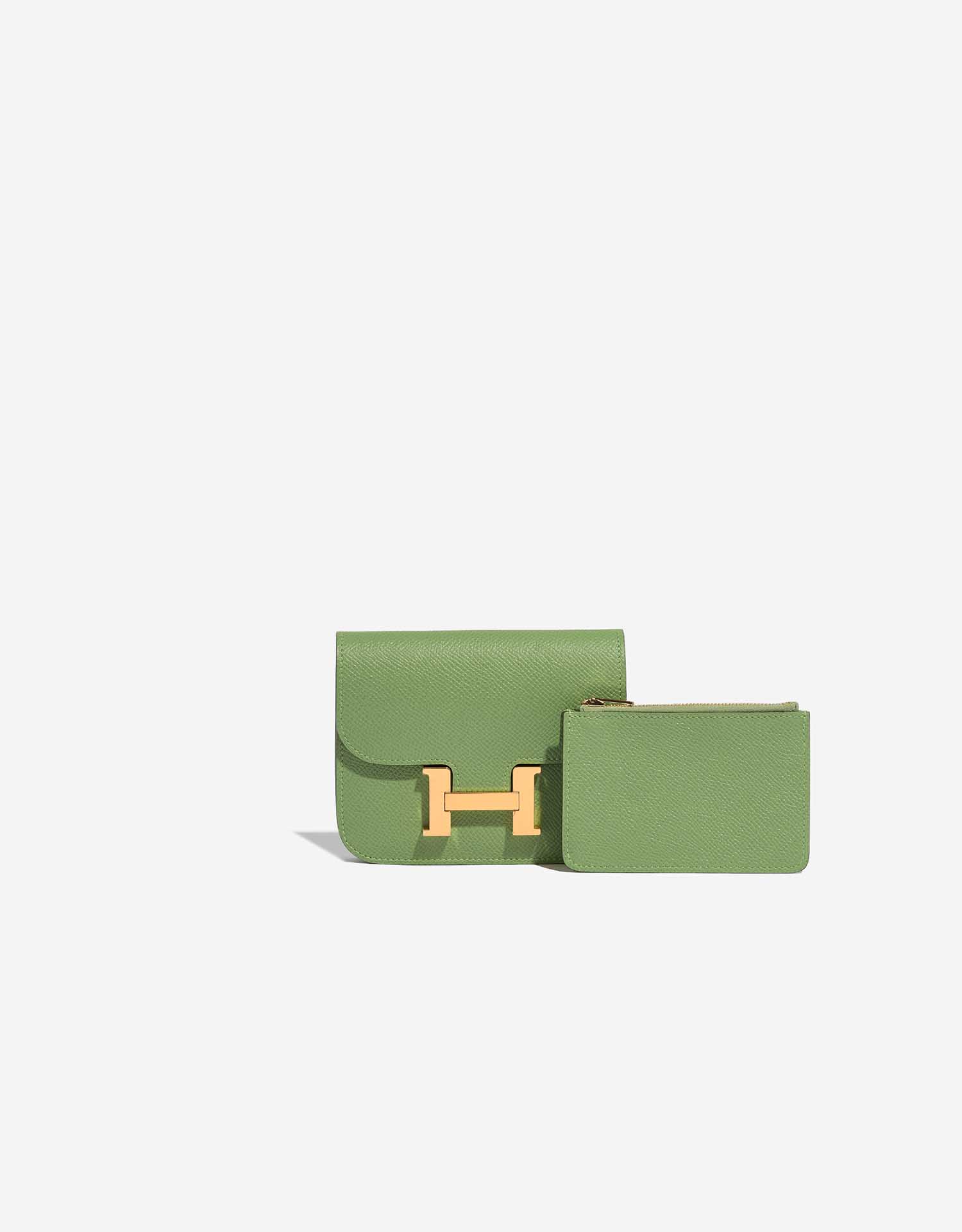 Hermès Constance Slim Wallet Epsom Vert Criquet