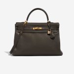 Hermès Kelly 35 Chocolate Front  | Sell your designer bag on Saclab.com