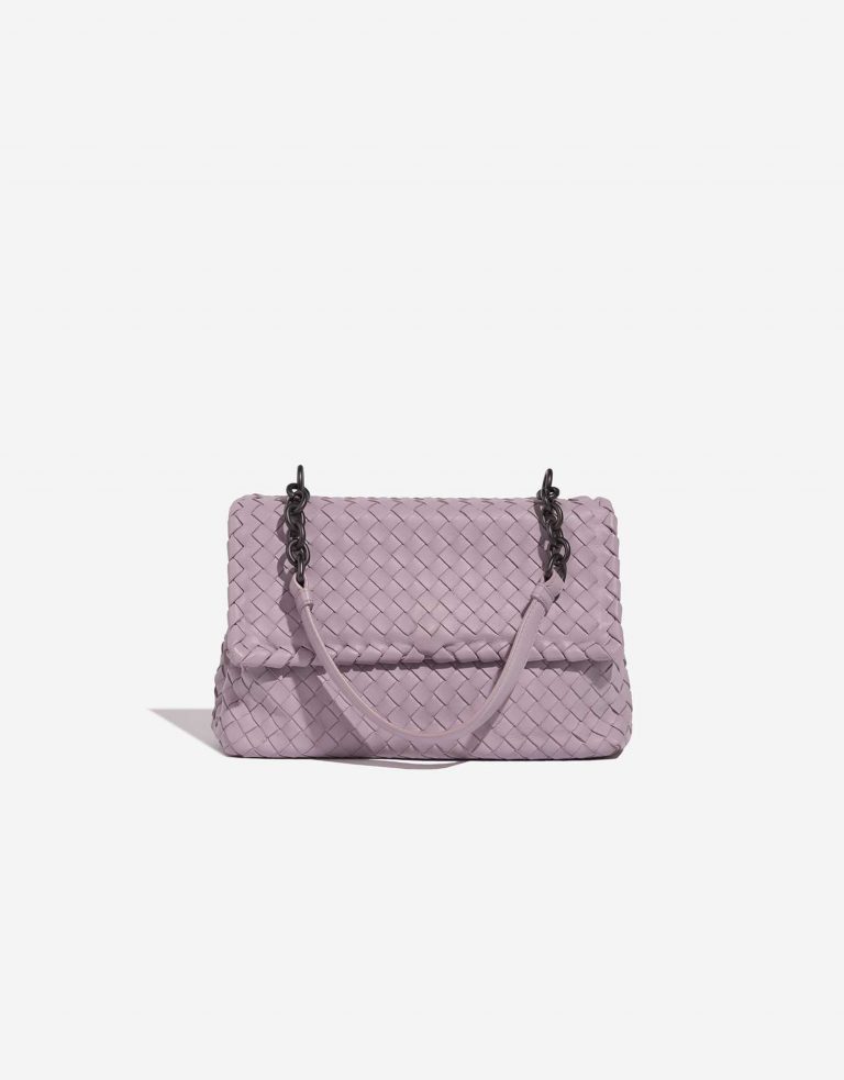 BottegaVeneta Olimpia Lilac Front  | Sell your designer bag on Saclab.com