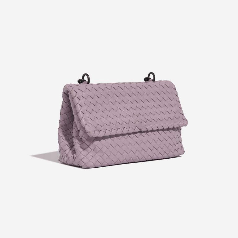 BottegaVeneta Olimpia Lilac Side Front  | Sell your designer bag on Saclab.com