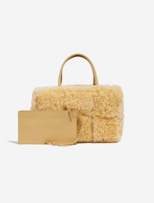 BottegaVeneta Tote Medium TeddyGold Front  | Sell your designer bag on Saclab.com
