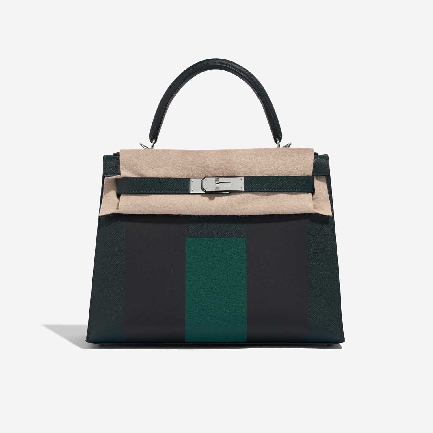 Hermès Epsom Pochette Green Waist Bag - Blue Waist Bags, Handbags