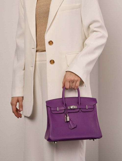 Hermès Birkin 25 Anémone Tailles Porté | Vendez votre sac de créateur sur Saclab.com