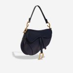 Dior Saddle Medium DarkBlue Side Front  | Sell your designer bag on Saclab.com