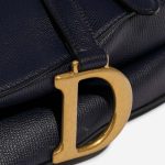 Dior Saddle Medium DarkBlue Closing System  | Sell your designer bag on Saclab.com
