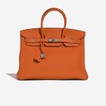 Hermès Birkin 35 Orange Front  | Sell your designer bag on Saclab.com