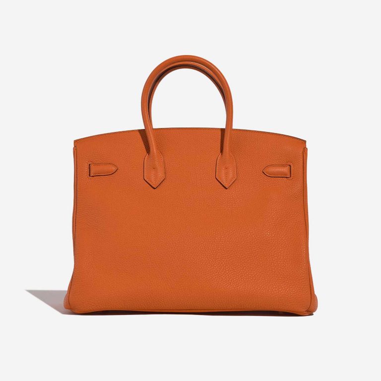 Hermès Birkin 35 Orange Back  | Sell your designer bag on Saclab.com