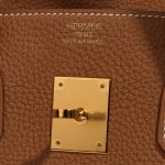 Hermès Birkin 35 Gold Logo  | Sell your designer bag on Saclab.com