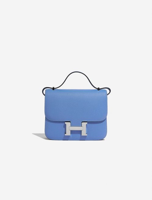 Hermès Constance 18 BlueParadise Front  | Sell your designer bag on Saclab.com