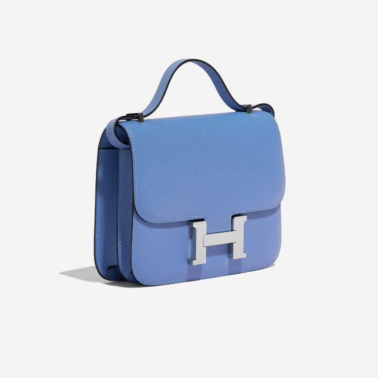 Hermès Constance 18 BlueParadise Side Front  | Sell your designer bag on Saclab.com