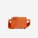 Hermès Geta Orange Front  | Sell your designer bag on Saclab.com