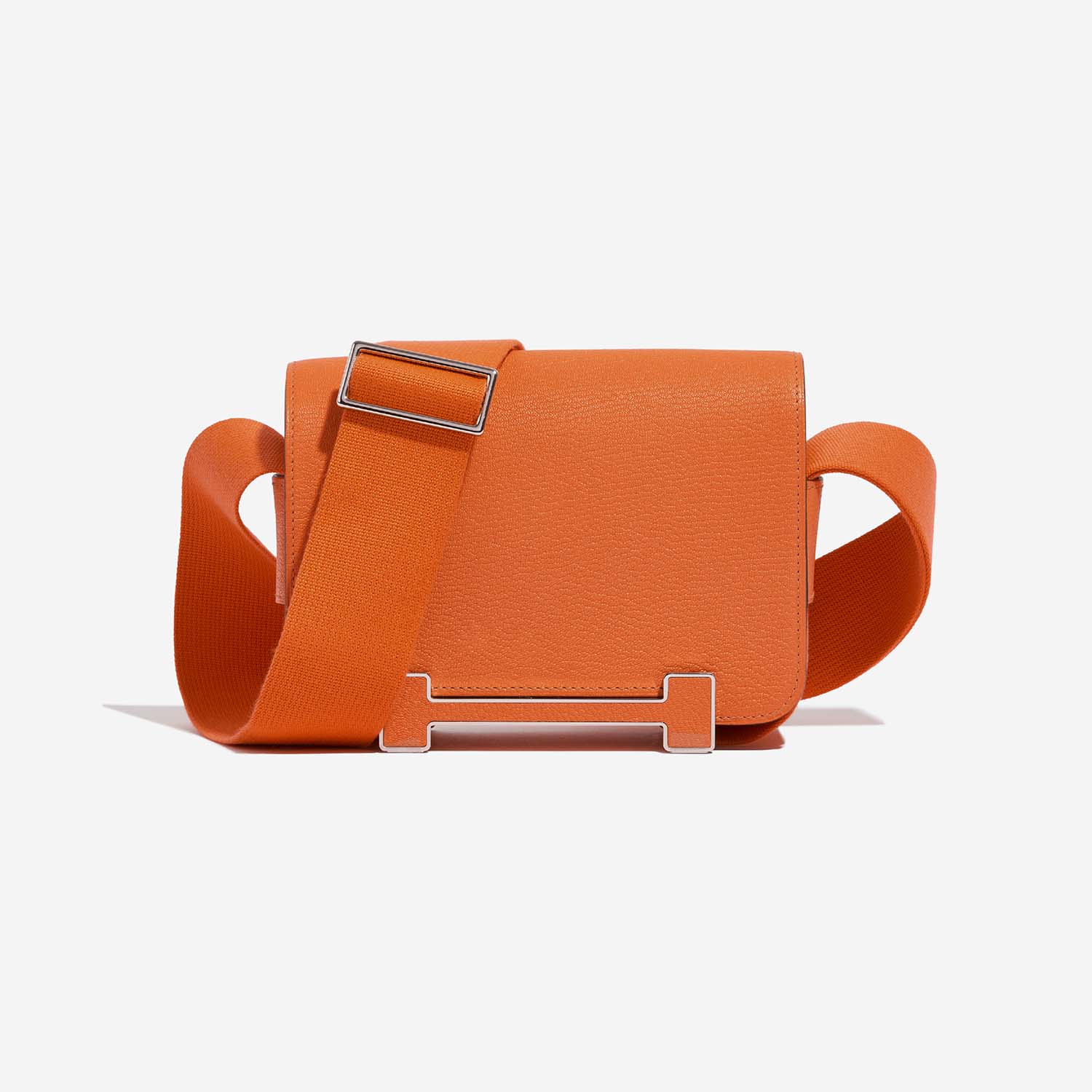Hermès Geta Orange Front | Verkaufen Sie Ihre Designer-Tasche auf Saclab.com