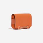Hermès Geta Orange Side Front  | Sell your designer bag on Saclab.com