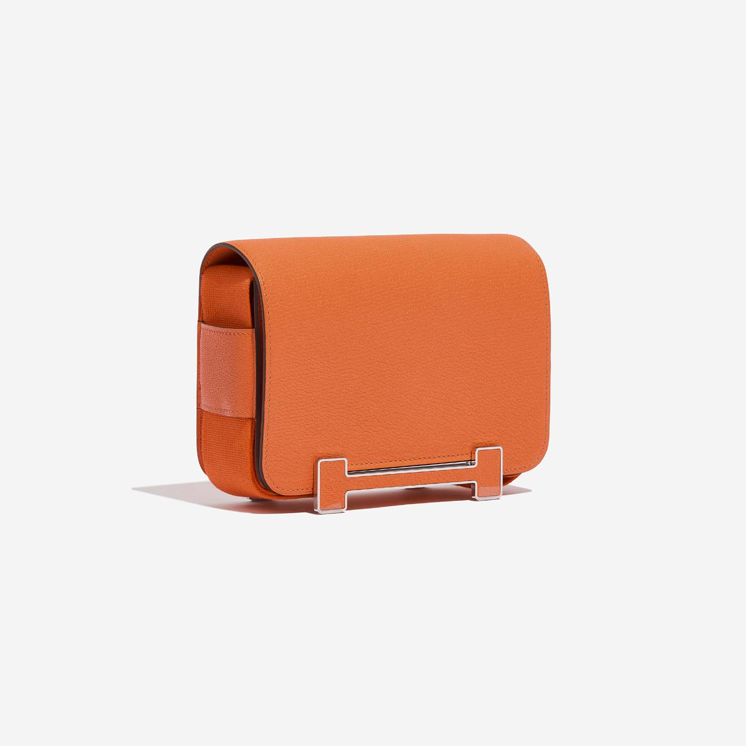 Hermès Geta Orange Side Front  | Sell your designer bag on Saclab.com