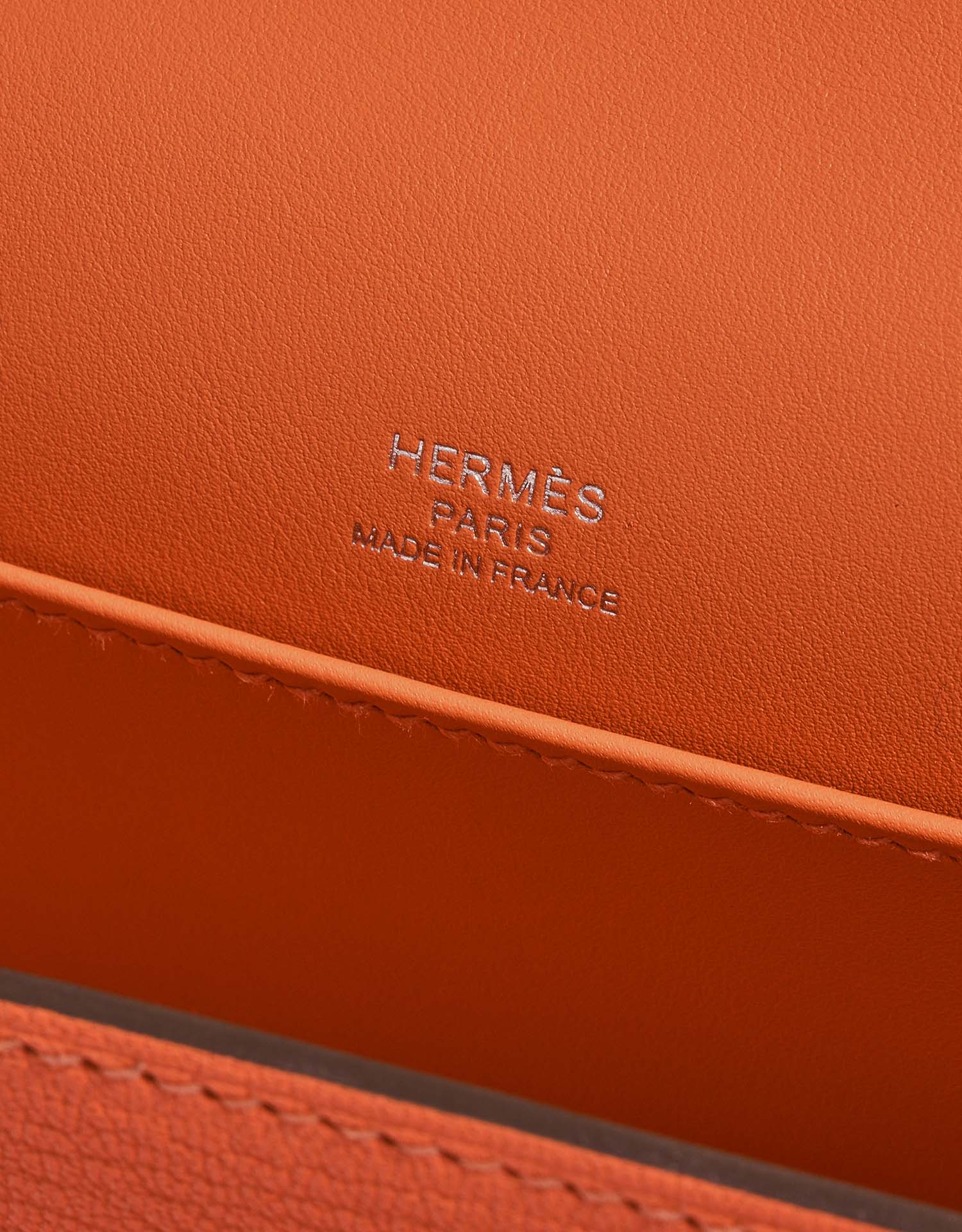 Hermès Geta Orange Logo | Verkaufen Sie Ihre Designer-Tasche auf Saclab.com