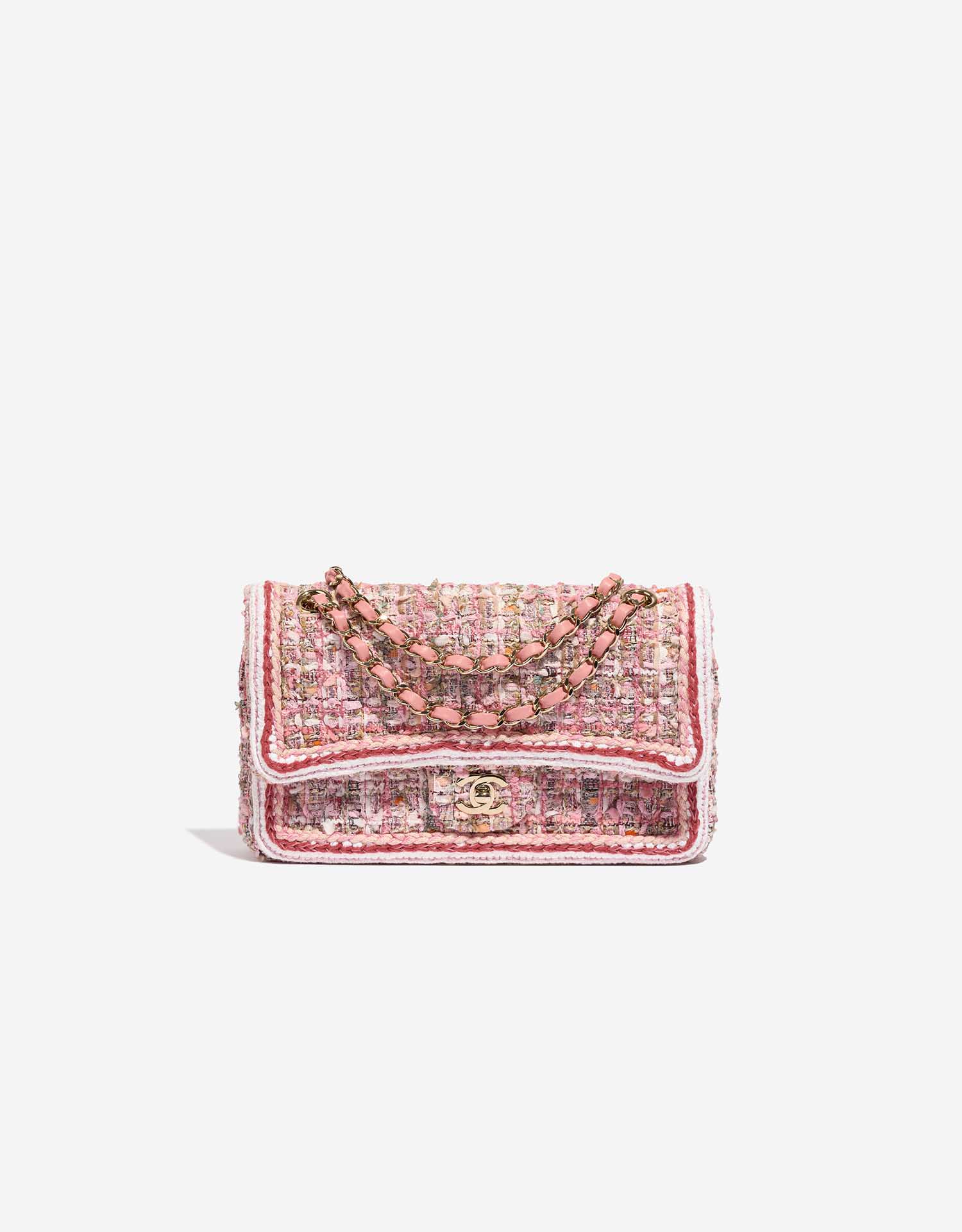 Chanel Timeless Medium Tweed Pink | Saclàb