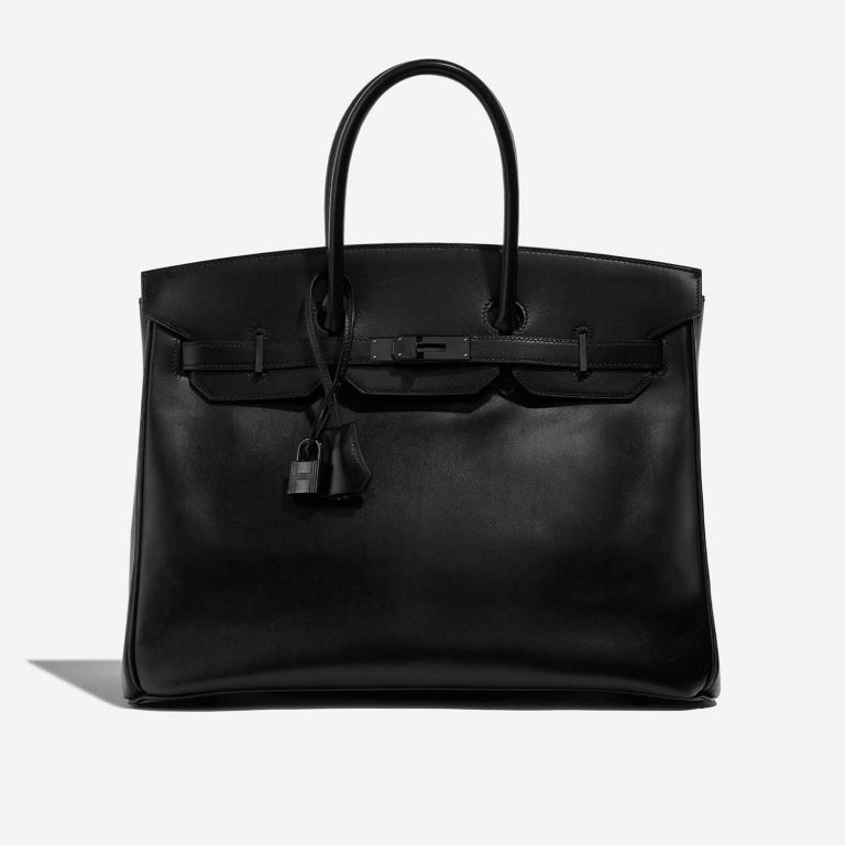 Hermès Birkin 35 SoBlack Front  | Sell your designer bag on Saclab.com