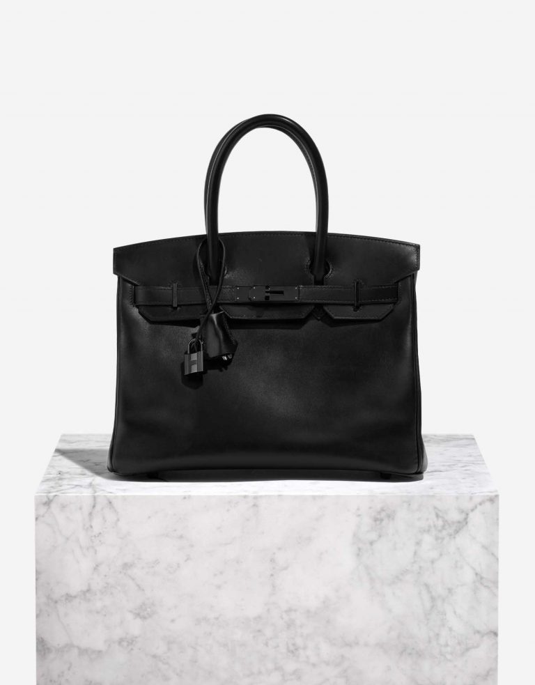 Hermès Birkin 30 SoBlack Front  | Sell your designer bag on Saclab.com