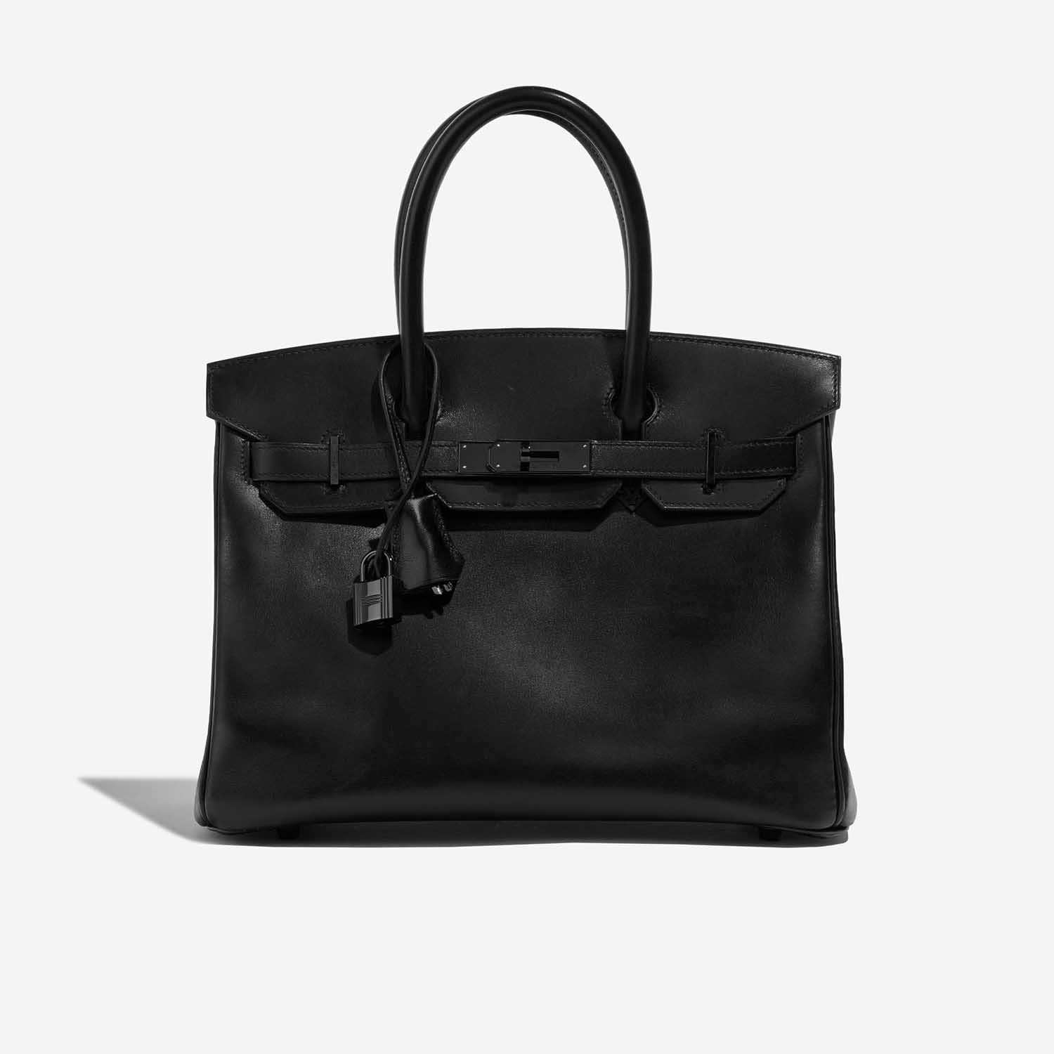 Hermes Birkin 30 Bag So Black Limited Edition Box Leather