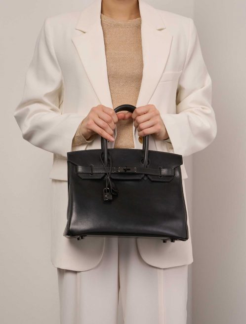 Hermès Birkin 30 SoBlack Sizes Worn | Sell your designer bag on Saclab.com