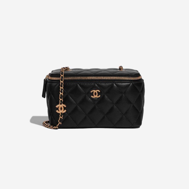 Chanel Vanity Small Black Front  | Sell your designer bag on Saclab.com