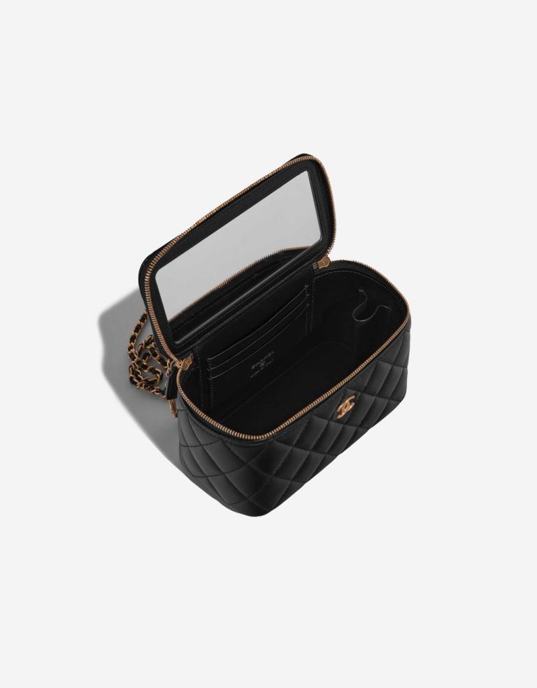 Chanel Vanity Small Black Inside  | Sell your designer bag on Saclab.com