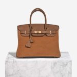 Hermès Birkin 30 Chamois-Alezan Front | Vendez votre sac de créateur sur Saclab.com