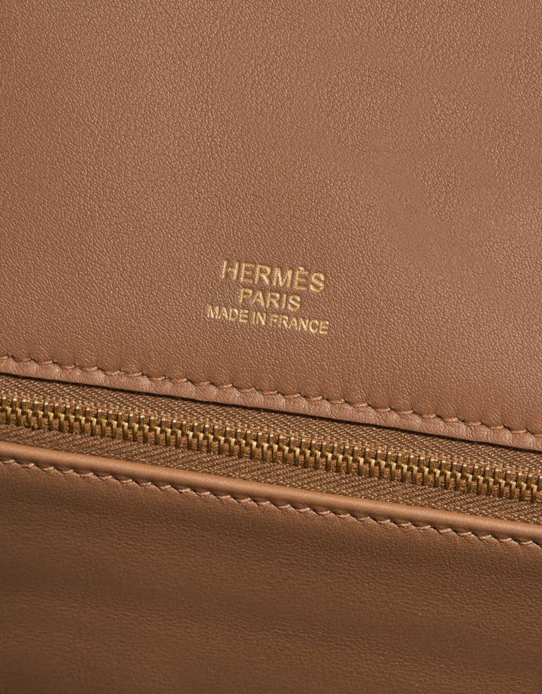 Hermès Birkin 30 Chamois-Alezan Logo  | Sell your designer bag on Saclab.com