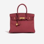 Hermès Birkin 30 RougeGrenat Front  | Sell your designer bag on Saclab.com