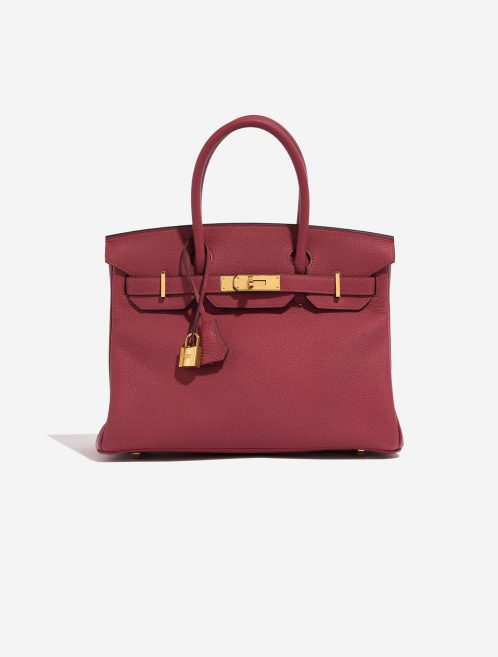 Hermès Birkin 30 RougeGrenat Front | Vendez votre sac de créateur sur Saclab.com