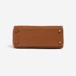 Hermès Kelly 25 Gold-GrisPerle Bottom  | Sell your designer bag on Saclab.com