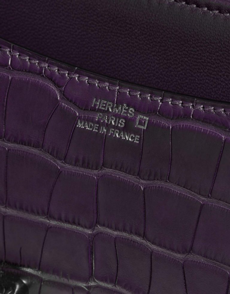 Hermès Constance 18 Amethyst Logo  | Sell your designer bag on Saclab.com